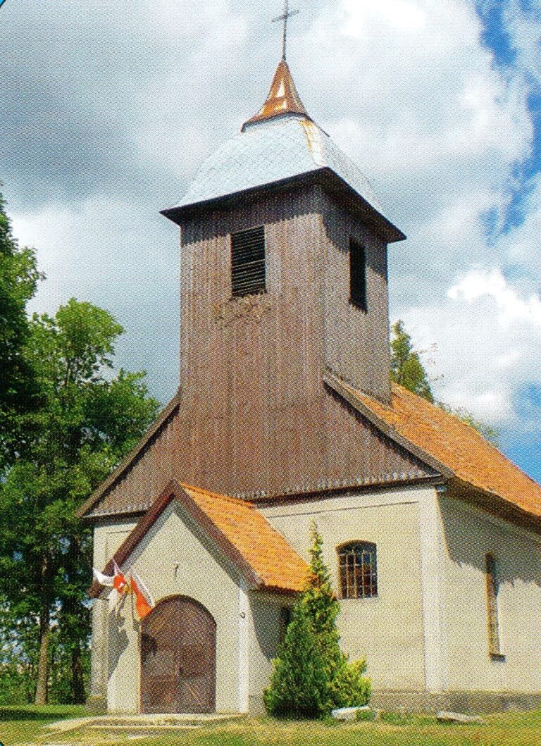 Kirche in Lahna 2019 (c Wilfried Brandt, Neidenburger Heimatbrief 2025)