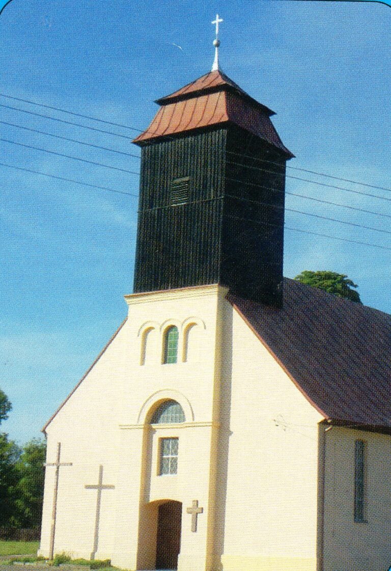 Kirche in Saberau 2019 (c Wilfried Brandt, Neidenburger Heimatbrief 2025)
