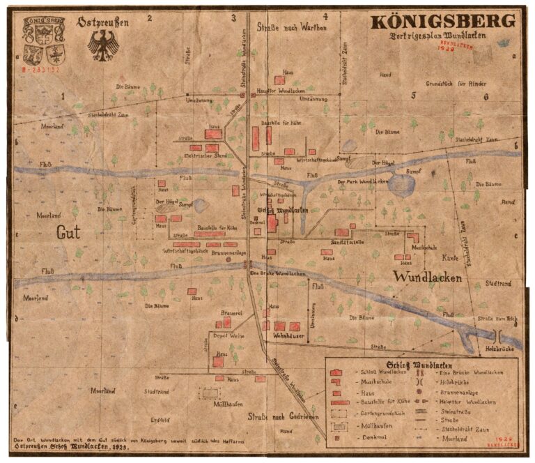 Vorkriegsplan von Wundlacken (Maxim Schiller)