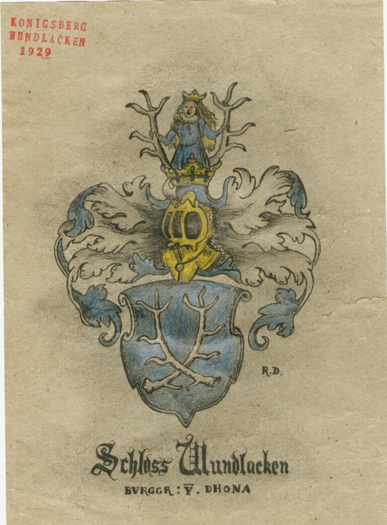 Wappen von Dohna-Wundlacken 1929 (Maxim Schiller)