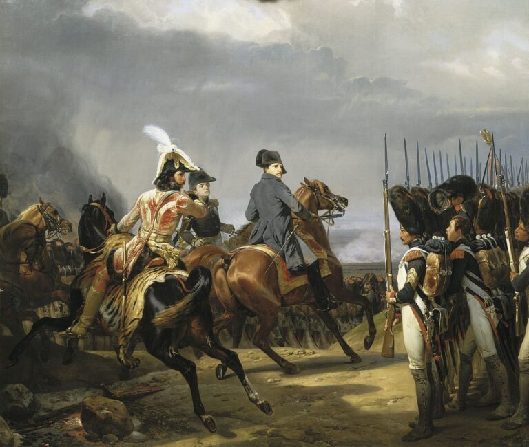 Napoleon in der Schlacht von Jena und Auerstedt 1806 (geemeinfrei)