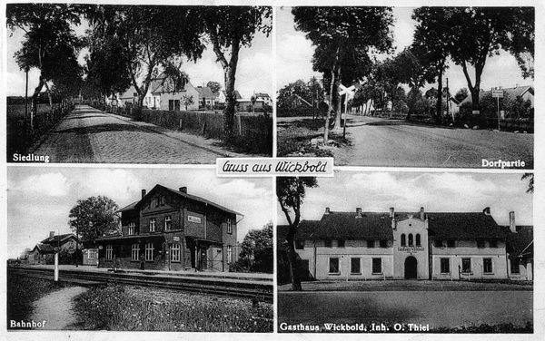 Vorkriegspostkarte von Wickbold