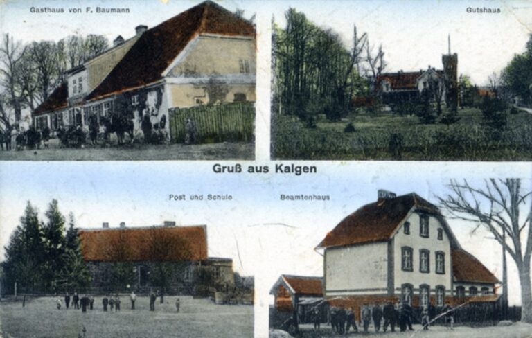 Postkarte von Kalgen 1919 (Maxim Schiller)