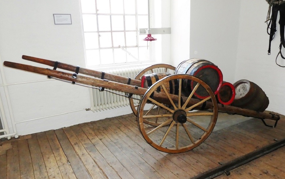 Bierfasskarre Im Brauereimuseum (C Foto Ostpreußisches Landesmuseum