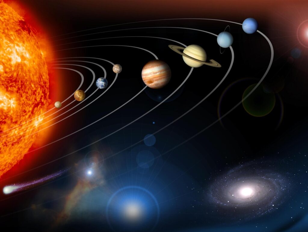 Unser Sonnensystem (c Nasa JPL)