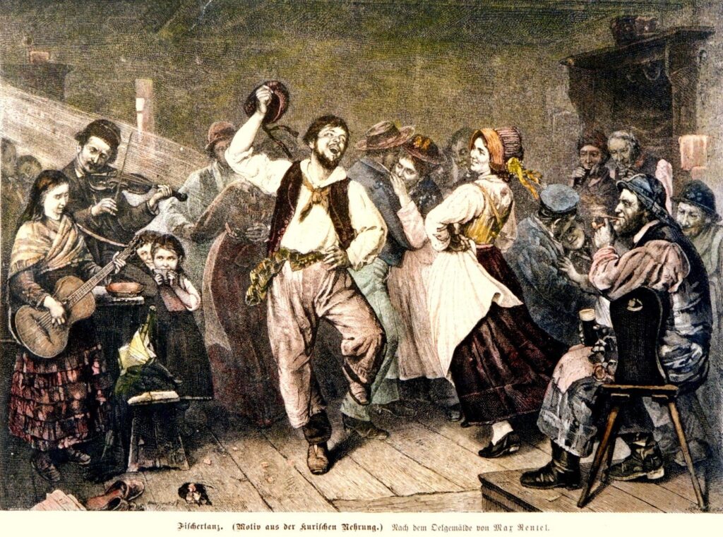 Marc Reutel, Fischertanz, 1882 (© Ostpreußisches Landesmuseum)