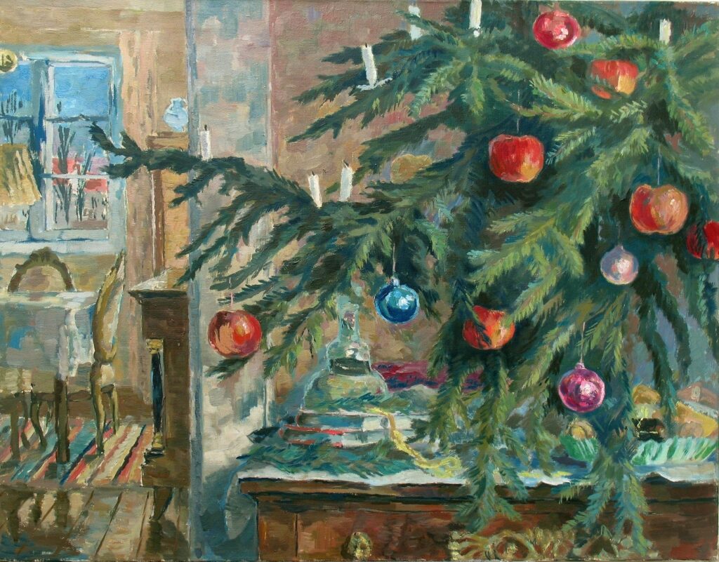 Erich Gindler, Weihnachtsbild, um 1955 (© Ostpreußisches Landesmuseum)